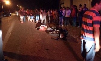 Motociclista morre ao colidir de frente com F-4000 em Mirassol D`Oeste